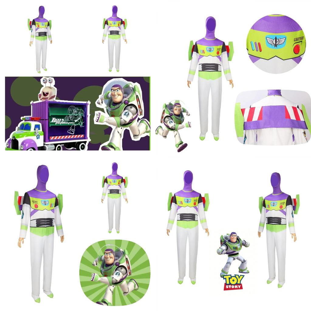 Buzz Lightyear Cosplay Outfit Cartoon Character Doll Costume For Stage Performances