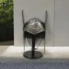 Norse Battle Helmet with Stand Medieval Viking Armor Steel Warrior Helmet for Reenactment Costume Gift