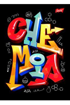 Chemistry Notebook A5 60 sheets Unique companion in school notes