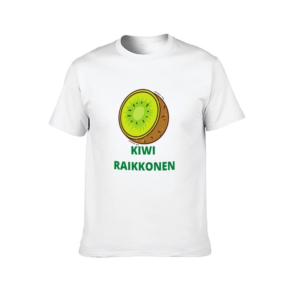 Kiwi Raikkonen TShirt anime tshirt man t shirts for men TShirt