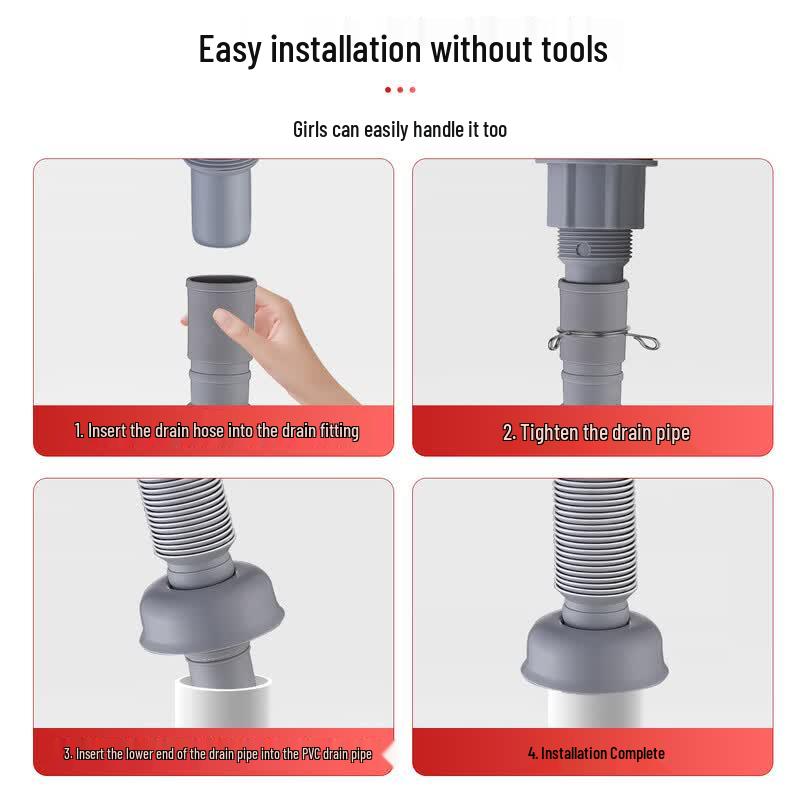 CVBAB Anti-Odor Basin Drain Hose
