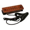 ARTEC Soundhole Pickup Wooden Pickup Cover WSH12-WN-OSJ Walnut