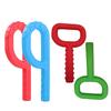 Silicone P Shaped Grabber Kids Teethers Teething Toy for Children Autism Chew