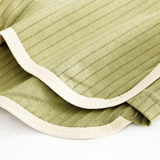 Men Boxer Underwear Mid-rise Tight Cut High Elasticity Shorts Briefs Patchwork Color Ribbed U-Convex Panties