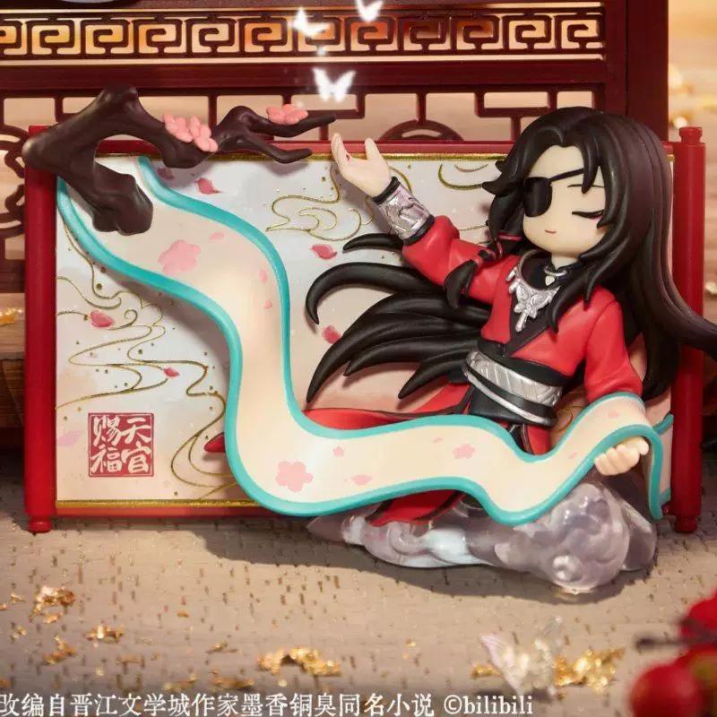 Оригинальная серия свитков «Небесное Достояние и Благословение» (Tian Guan Ci Fu) Blind Box Tgcf Хуа Чэн Се Лянь Милая Аниме Периферия Mystery Box Тренд Рождественские Подарки