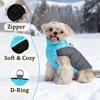 Warm Pet Costume Winter Reflective Puppy Vest Coat For Small Dog Cat Cozy Waterproof Clothes With D-Ring French Bulldog Overalls