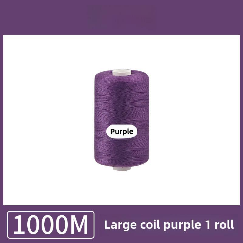 1000 ярдов ниток для бытового шитья: Полиэстер, цветная ручная работа, тонкая катушка