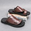 Модные мужские шлепанцы Пляжная обувь для дома и отдыха Повседневная обувь для поездок на работу Летние сандалии Плоская обувь для путешествий и отдыха на открытом воздухе Новые