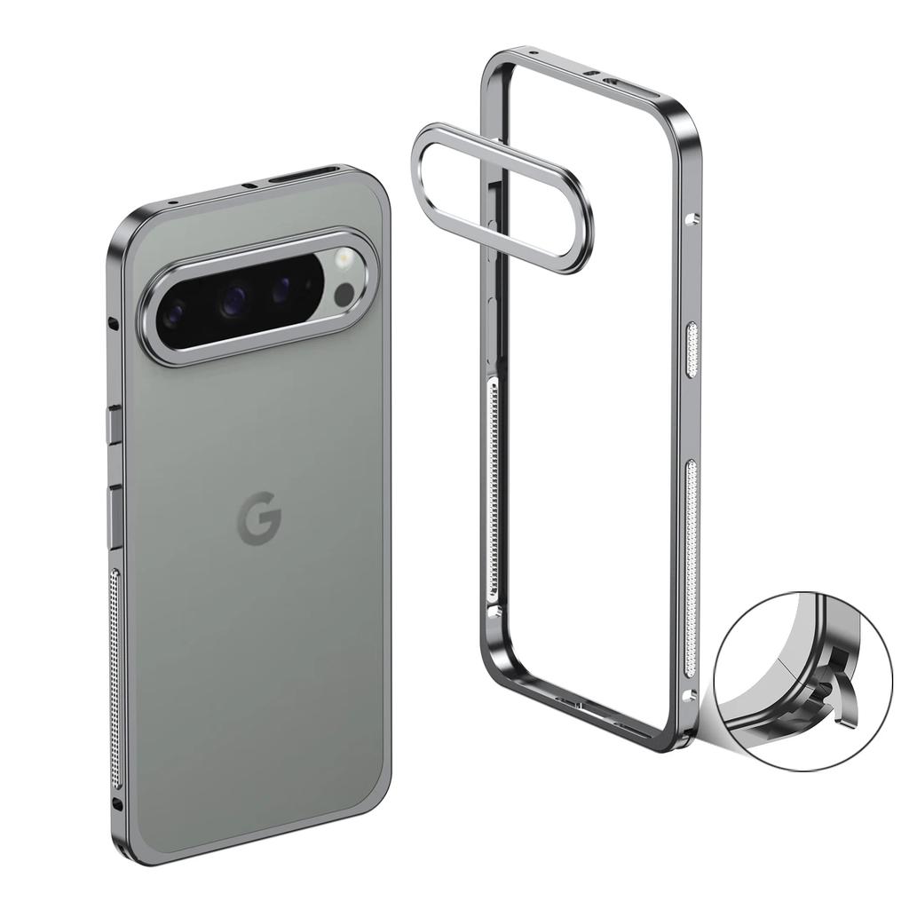 Популярные чехлы для телефонов Google Pixel 10 9 Pro XL 9 8 A Pro из авиационного алюминиевого сплава, металлические, с теплоотводом, ударопрочные