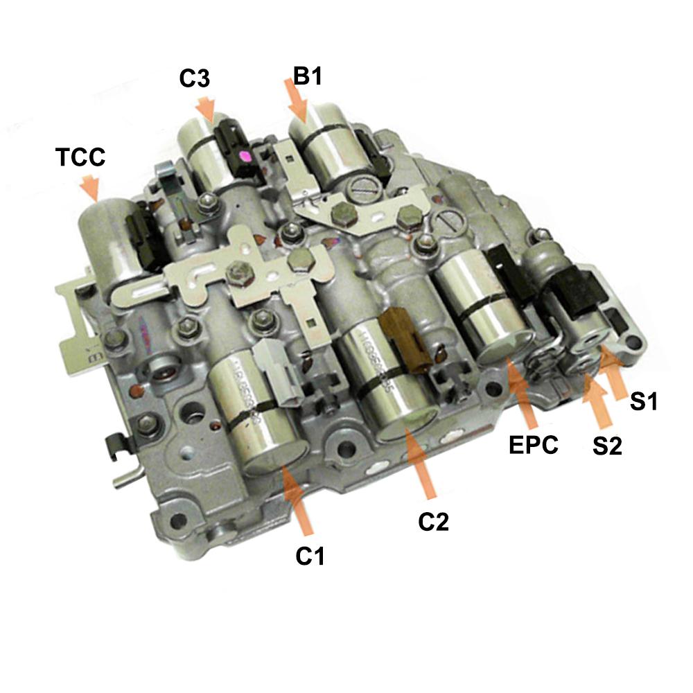 8 шт. TF80SC TF81SC соленоид коробки передач для 2006-2011 Volvo XC70 XC90 4.4L V8 ALFA ROMEO FIAT Lancia PEUGEOT RENAULT SAAB