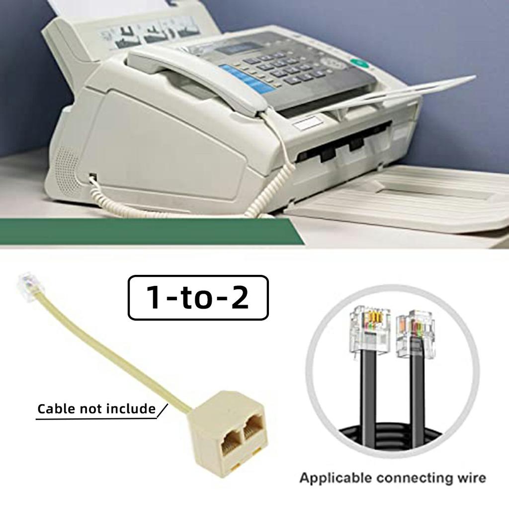 CA-006 4 шт./набор 1/2/3/4-портовая розетка 6P4C RJ11 RJ12 Телефонный модульный разъем-разветвитель адаптер