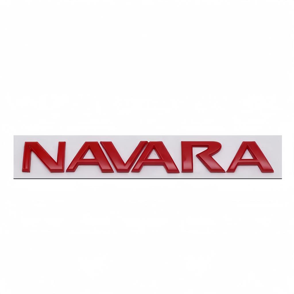 1 шт. 3D ABS Наклейка-значок с логотипом NAVARA, Задний значок на багажник, Высококачественные аксессуары для стайлинга автомобилей