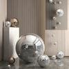 For Home /Garden/Malls Decoration 304 Stainless Steel Ball Mirror Hollow Ball High Gloss Sphere