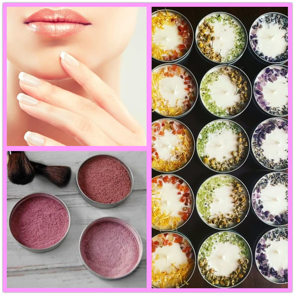 Aluminum Tin Jar: 2 oz / 60ml Food-Grade Metal Container With Screw Cap - Leakproof Design for Candle Lip Balm Cosmetic Storage - 12 Pack Reusable