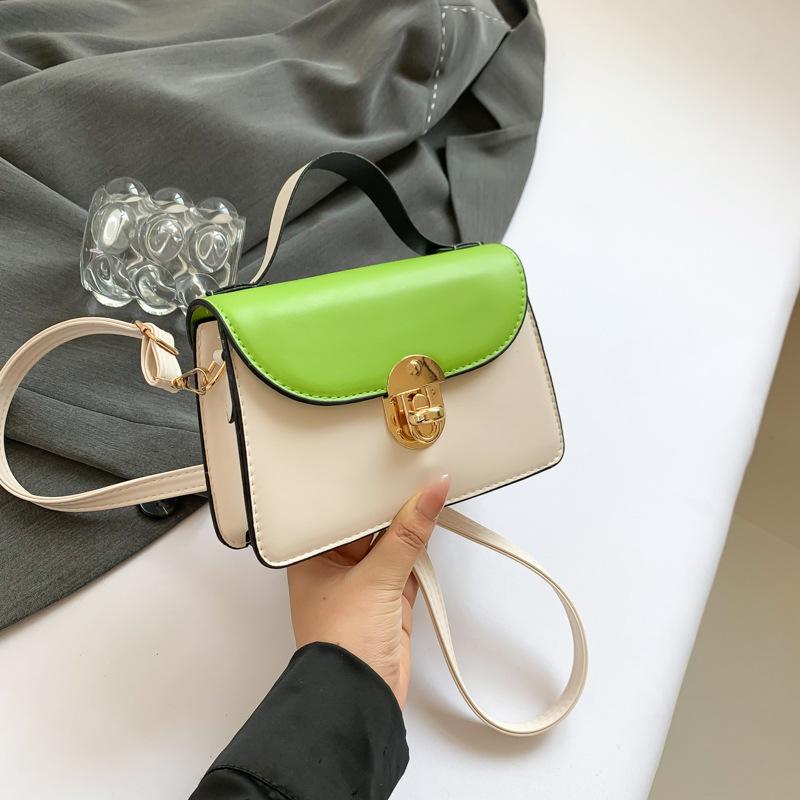 Small Fresh and Simple Small Bag Summer New Fashion Small Square Bag Fashionable Retro Crossbody Bag Shoulder Bag Women