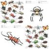 Vibrant Realistic Insect Models Collection With Butterflies Beetles Ants Spiders And Roaches Crafted From High Quality Pvc