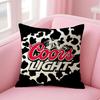 Fashion CCoors Classic Cushion Cover Natural Linen Pillow Case DoubleSided Print Decorative Sofa Pillowcase Home Decor Gift