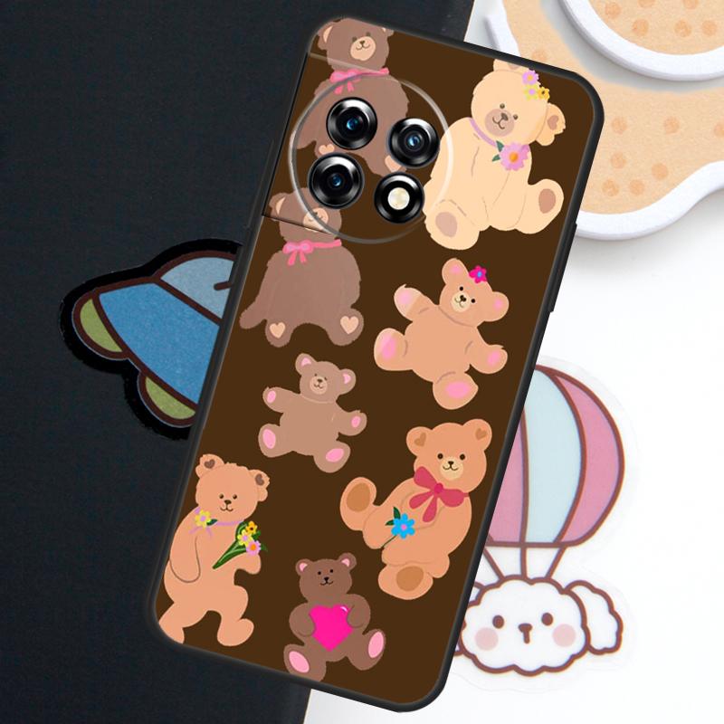 Lucky Butterfly Sky Cute Cowhide Case For OnePlus Nord CE 5 3 4 Lite N20 N30 OnePlus 15R 10T 12R 13R 15 13 12 11 10 Pro Cover