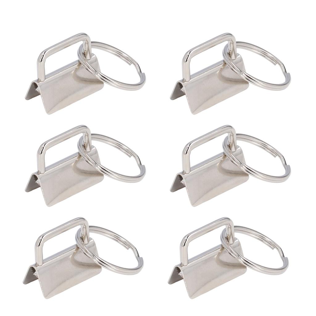 40PCS Key Fob Hardware DIY Craft Project Fine Workmanship High Hardness Iron Material Keychain