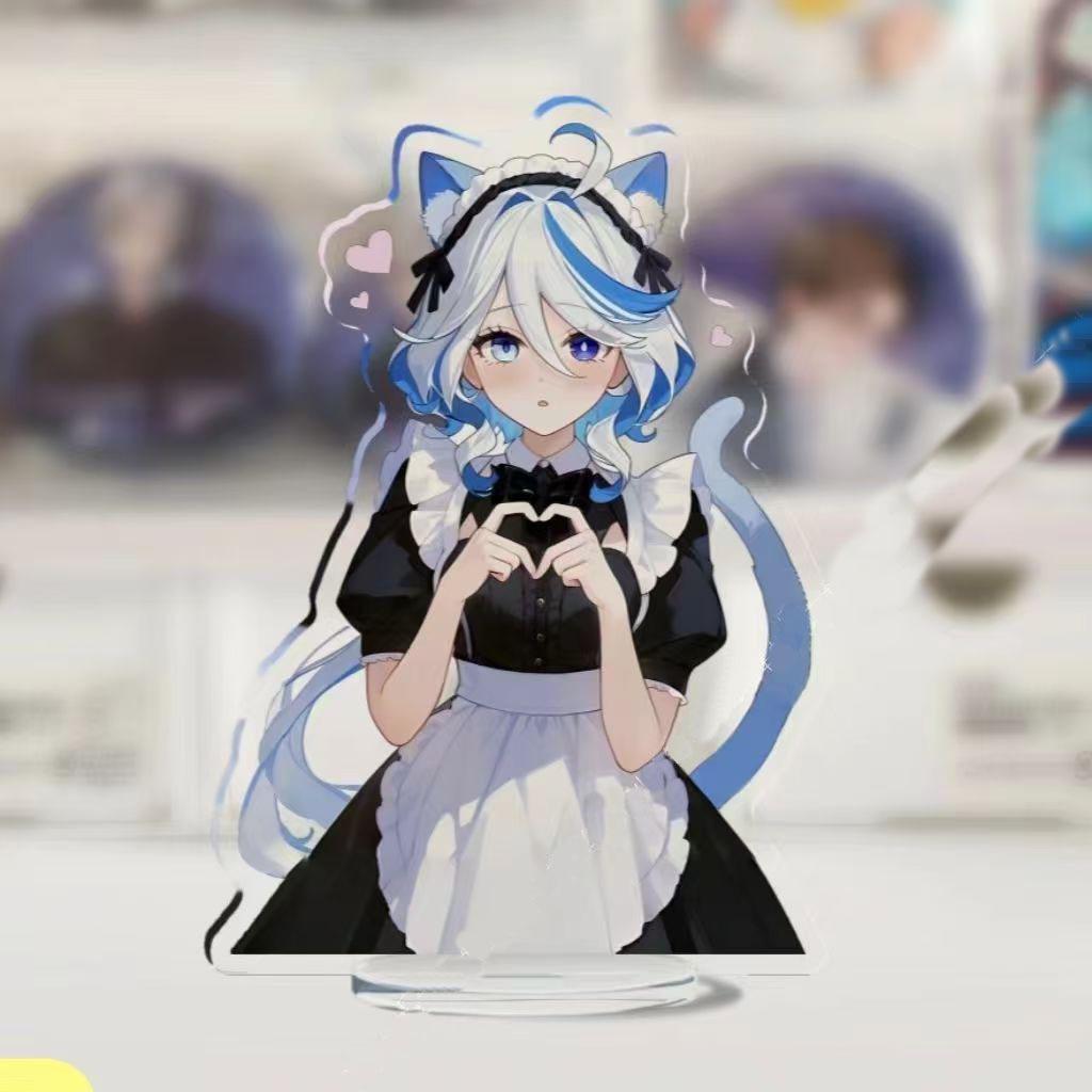 Фурина Гидро Архонт Акриловый Стенди - 10 см Настольное Украшение