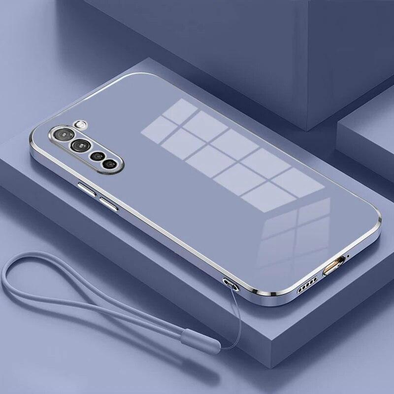 Чехол для OPPO Find X2 Lite Oppo reno3 5G, чехол для телефона CPH2005, роскошный противоударный силиконовый чехол с квадратным покрытием, задняя крышка reno 3 5G, чехлы