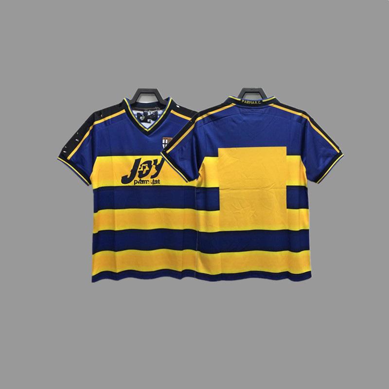 Parma retro jersey football jersey classic nostalgic Zola Cannavaro Buffon Gilardino jersey