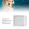 12in RV Screen Door Slider PP White Screen Door Slide Panel for RV Trailer Motor Home Cargo Trailer RV Screen Door Slider