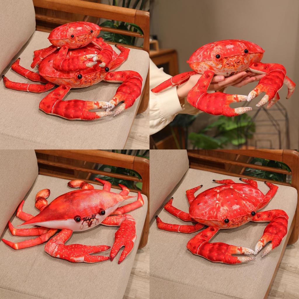 Crab Plush Toy With Short Plush Material For Children And Photo Props