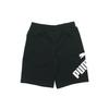 Big Logo Print Casual Shorts Men Bottoms Black 582880-01