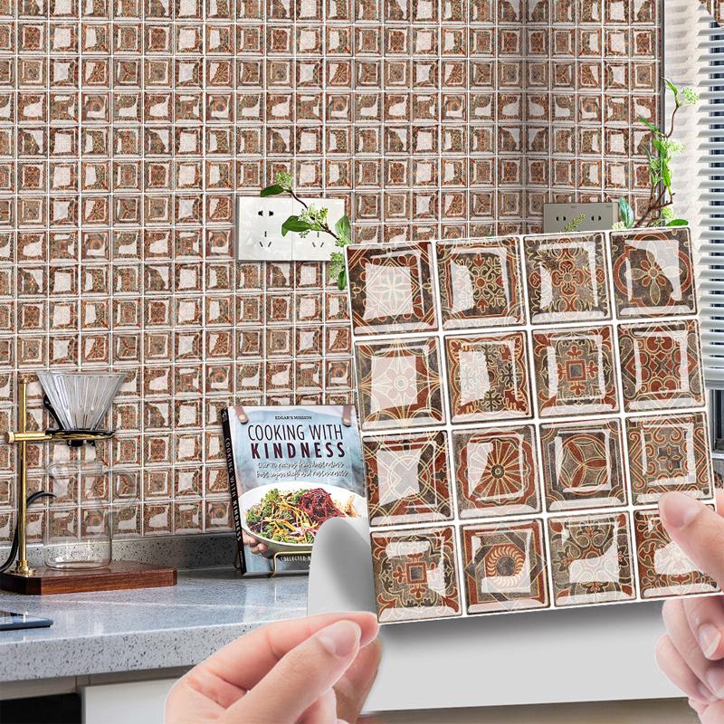 10/15/20 см кухонная наклейка на плитку наклейки ванная мозаика самоклеящаяся настенная плитка