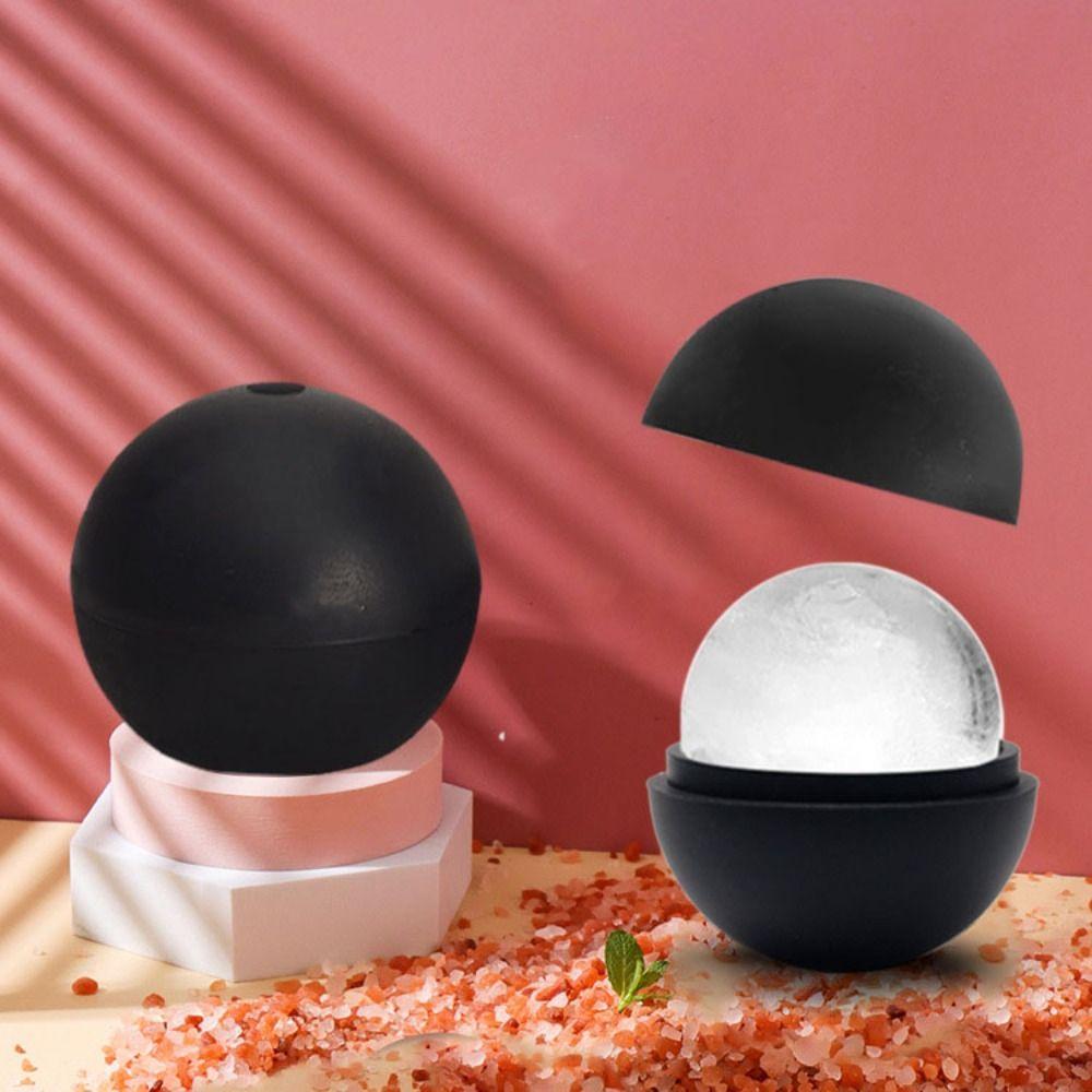 2 шт. Круглая форма для льда в виде шара для виски, силиконовая форма для изготовления ледяных шаров, форма для домашнего хоккея со льдом, вечеринка