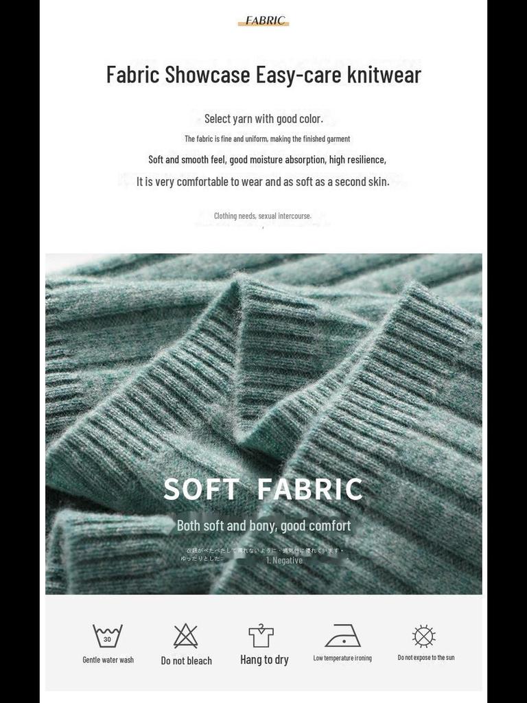 Женский трикотажный свитер с V-образным вырезом и длинными рукавами