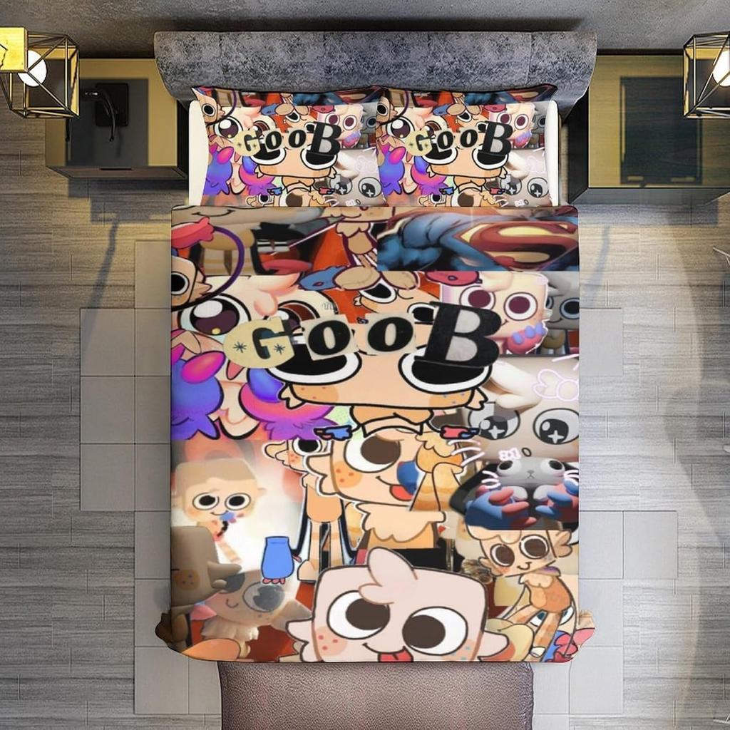 Комплект постельного белья D-Dandy's World с 3D-принтом, аниме-комплект пододеяльника с наволочками, подарок на день рождения для мальчика, подростка, девочки, мягкое милое постельное белье