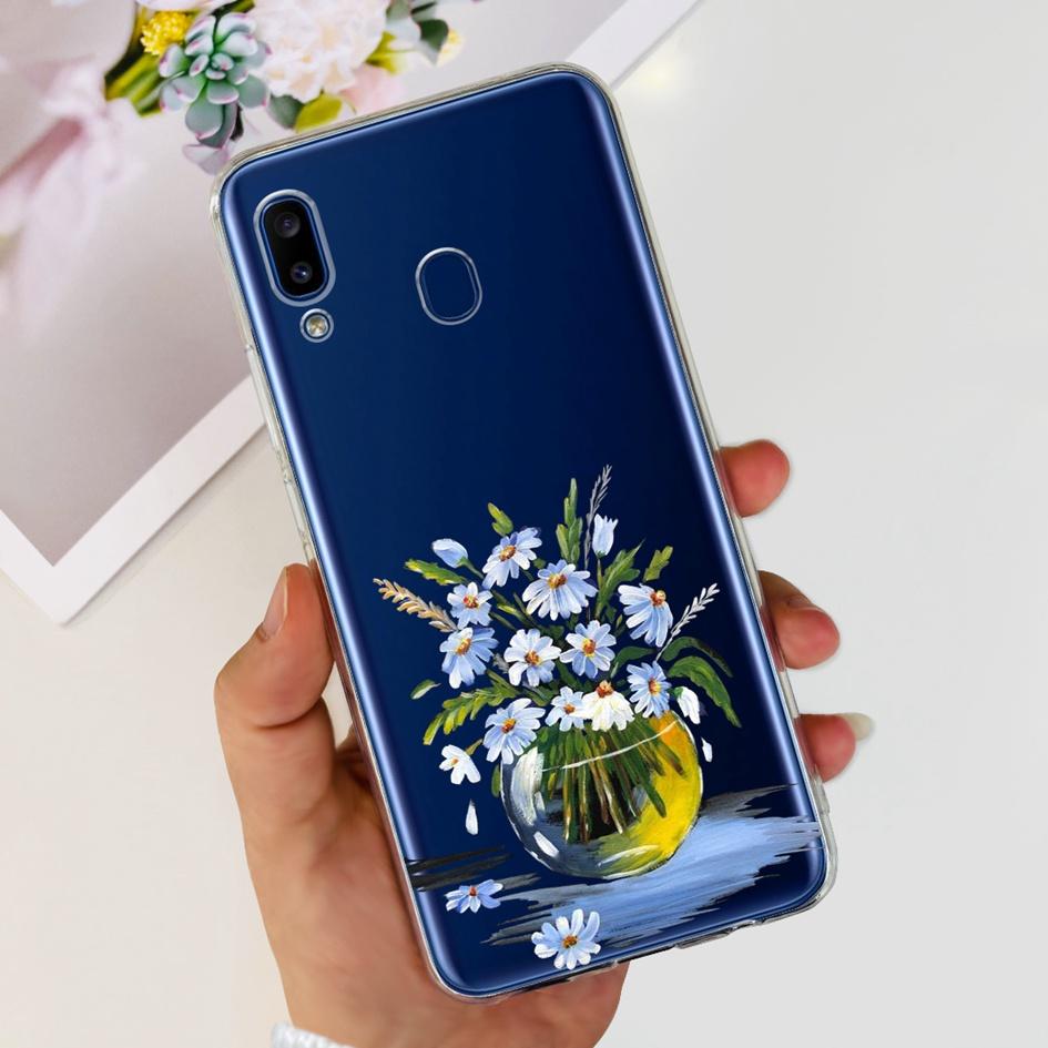 Чехол для Samsung Galaxy A20 A205 SM-A205F Силиконовый Чехол Милый Астронавт Мягкие Чехлы для Телефона Для Samsung A20e A202F A30 A305F Бампер