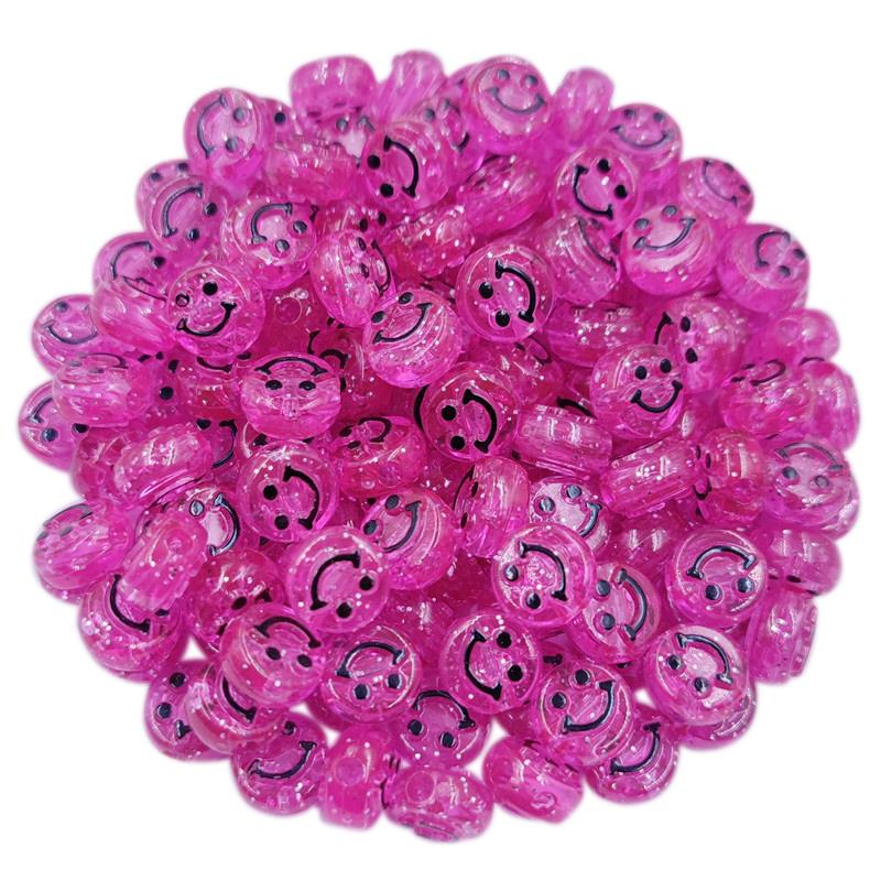 20 шт. 10 мм, горячее тиснение, прозрачные свободные бусины с улыбкой, бусины со смайликом, бусины с выражением, сделай сам, поделки, изготовление ювелирных изделий