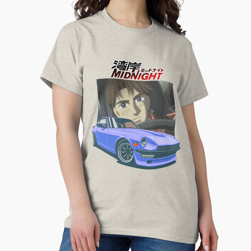Wangan Midnight Asakura Akio's Devil Z Classic T-Shirt