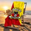 Go Ahead Eagles Print Beach Towel Design, Soft, Lightweight. for Home Bathroom, Spa, Pool, Yoga, Surfing, Camping, Gift for Family, Friend