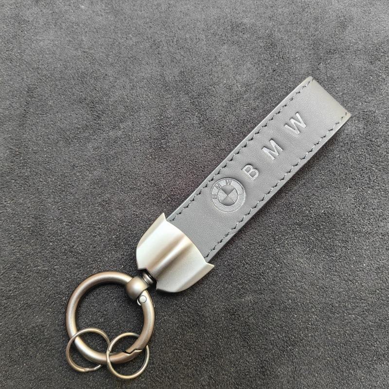New Leather Style Car Keychain Key Ring Pendant For BMW E46 E90 E60 F30 F10 E39 E36 F20 G30 G20 E87 E92 E91 E30 F11 F31 X1 X2 X3 dnsh52