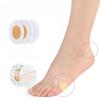 10pcs Foot Skin Care Tool Disposable Anti Wear Foot Protector Cover Blister Bandage Heel Visible Foot Patch with Skin Color Core