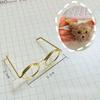 5PCS Mini Doll Glasses Retro Metal Round Frame Lensless Eyewear Sunglasses For Barbie Dolls Wire Strip Stick DIY Accessorie