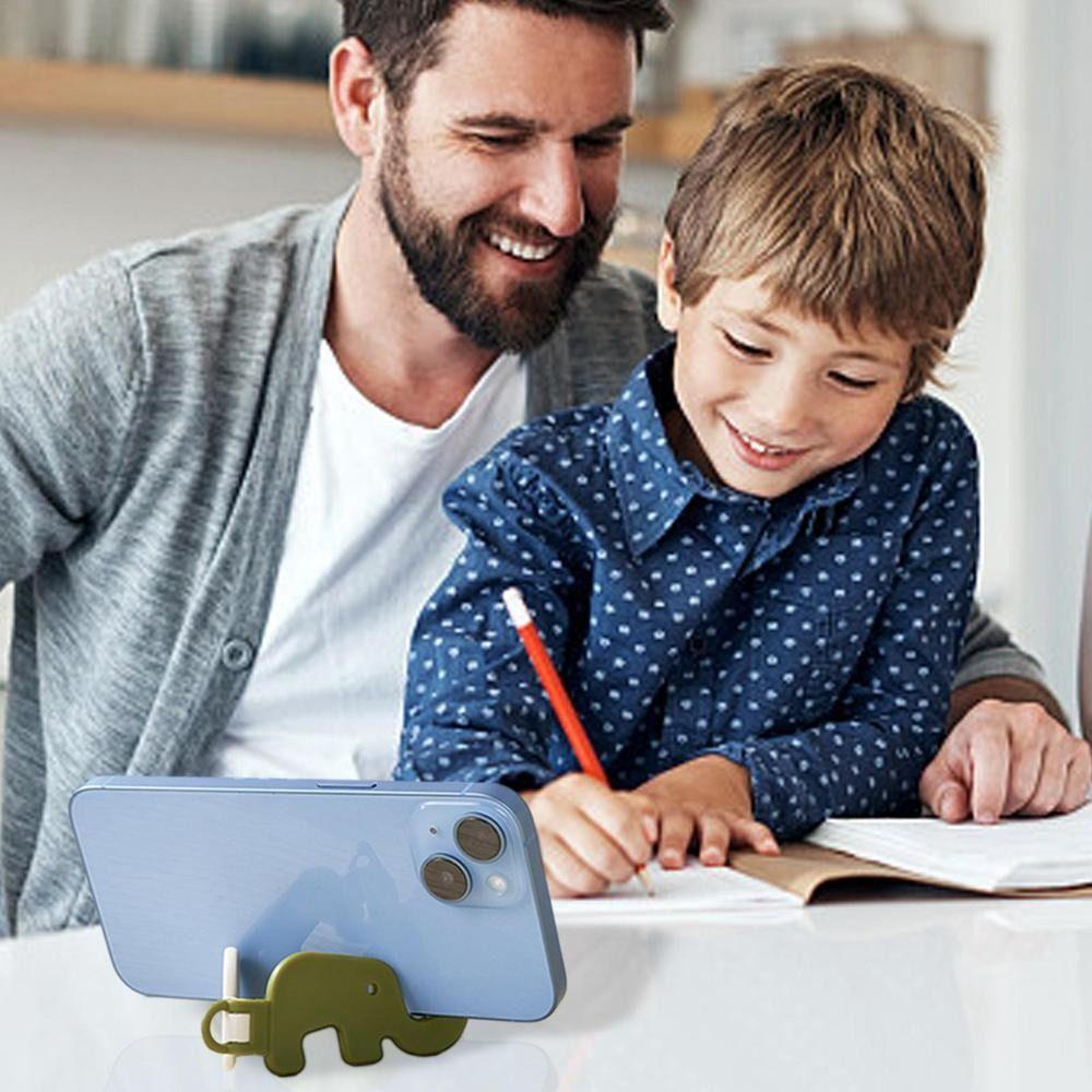 Складной держатель для телефона в виде слона Брелок Слон Слон Держатель для телефона Брелок Аксессуары для телефона