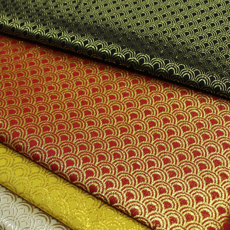50x140 см китайский стиль монгольский халат парча жаккардовая ткань ретро-узор шелковистая атласная ткань для самостоятельного шитья материал