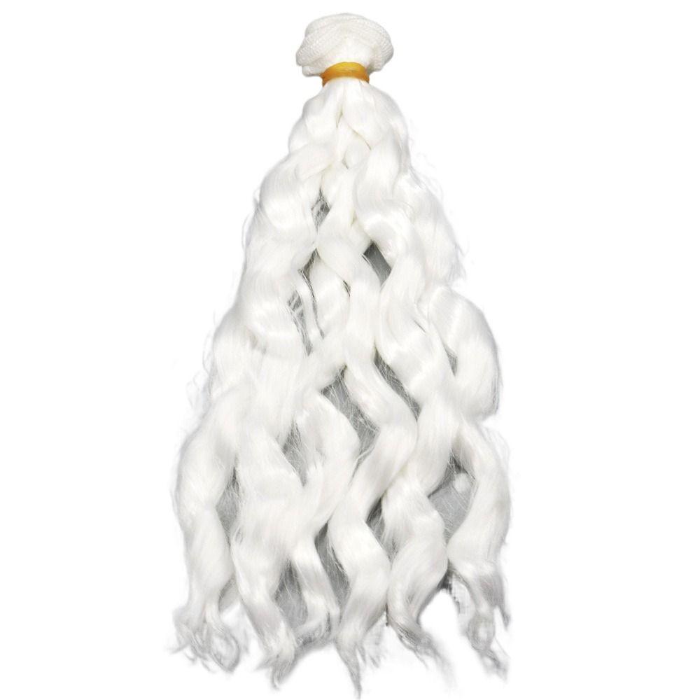 1PC Hot Synthetic Fiber 20cm Doll Wigs Wig Hair Long Straight DIY Dolls Accessories