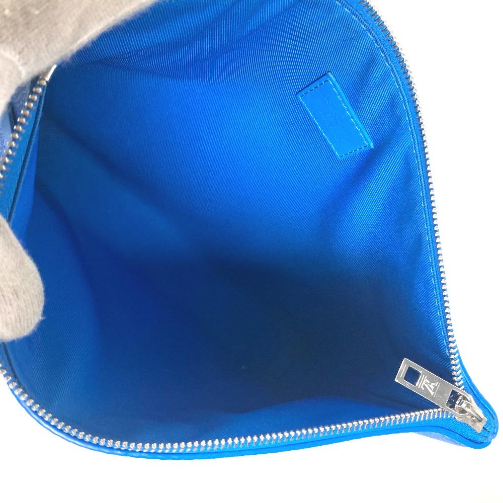 Louis Vuitton M82270 Aerogram Takeoff-Pouch Clutch (Initials "MH" on name tag)