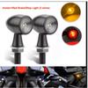 1 шт. мотоциклетный светодиодный указатель поворота металлический ретро маленький указатель поворота внедорожный автомобиль мини двухцветный индикатор сигнальный свет