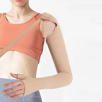 Компрессионный рукав для руки из полиуретана с перчаткой, удобная защита для руки