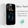 Hip Hop Rapper Post Ma-olne Phone Case For iPhone 17 16 15 14 13 12 Plus Pro Max High-end Luxury Magsafe Sheepskin