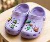 Набор джибитсов для Crocs "Космический экипаж" — 7 шт, украшения Астронавты для сабо космос, астронавт аксессуары для обуви