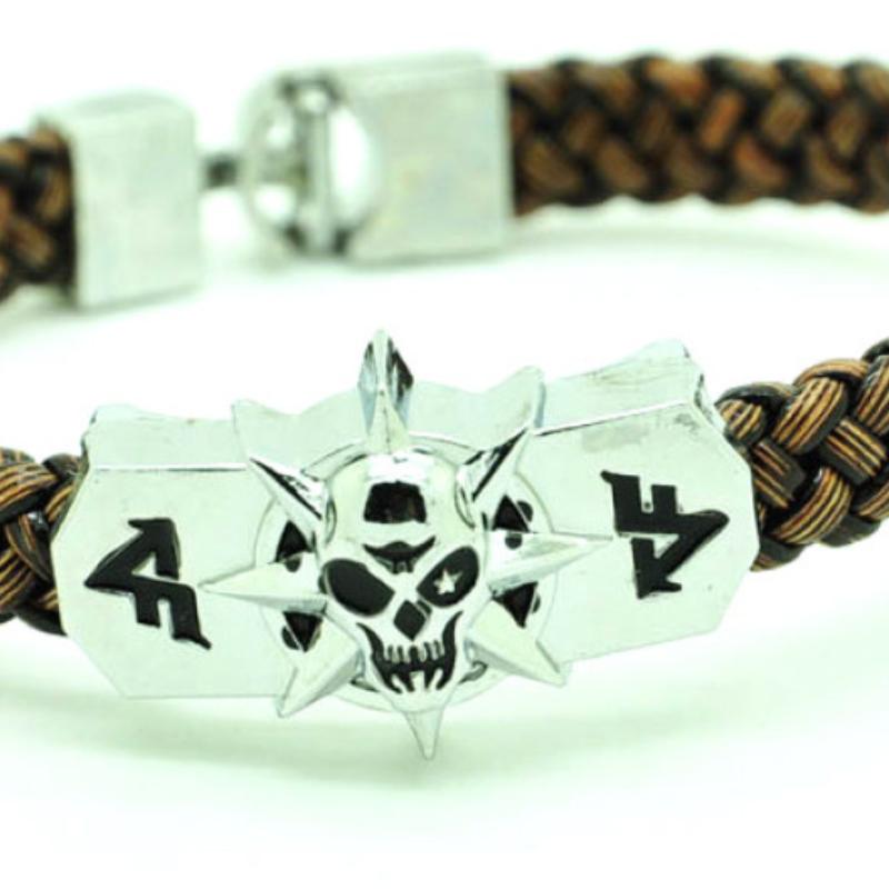 Серебряный цвет Токио ремешок на руку Маска Гуля Панк ремешок на руку Атака Пират Zelda браслет Браслет