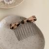 Расческа-бантик из ацетата в японском и корейском стиле: Элегантный головной убор для женщин